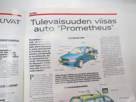 Aja Hyvin 1995 nr 1 -Peugeot autoilun erikoislehti -asiakaslehti / customer magazine