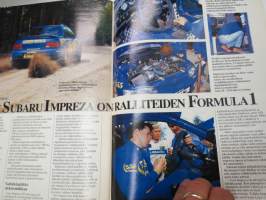 Auto uutiset 1993 nr 3 - Nissan / Subaru / Chrysler - aro-Yhtymä Oy asiakaslehti -customer magazine