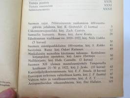 Kansanvalistusseuran Kalenteri 1923, sis. mm. seur. artikkelit / kuvat / mainokset; Sokerijuurikasviljelyn mainos, Forssan Osakeyhtiö, Lacta &amp; Milka separaattorit,