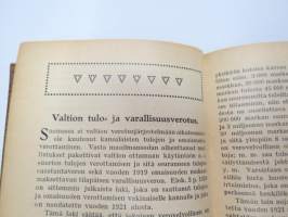 Kansanvalistusseuran Kalenteri 1923, sis. mm. seur. artikkelit / kuvat / mainokset; Sokerijuurikasviljelyn mainos, Forssan Osakeyhtiö, Lacta &amp; Milka separaattorit,