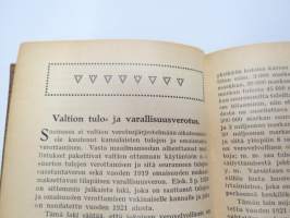 Kansanvalistusseuran Kalenteri 1923, sis. mm. seur. artikkelit / kuvat / mainokset; Sokerijuurikasviljelyn mainos, Forssan Osakeyhtiö, Lacta &amp; Milka separaattorit,