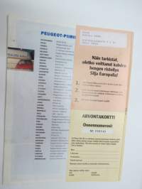 Aja Hyvin 1993 nr 2 - Oy Maan Auto Ab / Peugeot asiakaslehti -customer magazine