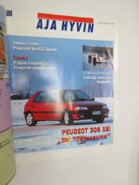 Aja Hyvin 1994 nr 1 - Oy Maan Auto Ab / Peugeot asiakaslehti -customer magazine