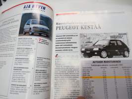 Aja Hyvin 1994 nr 1 - Oy Maan Auto Ab / Peugeot asiakaslehti -customer magazine