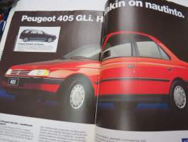 Aja Hyvin 1994 nr 1 - Oy Maan Auto Ab / Peugeot asiakaslehti -customer magazine