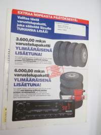Aja Hyvin 1994 nr 1 - Oy Maan Auto Ab / Peugeot asiakaslehti -customer magazine
