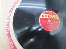 Regal RL. 1447 (Columbia) Copendranarayan - Instrumental flute -savikiekkoäänilevy -78 rpm record