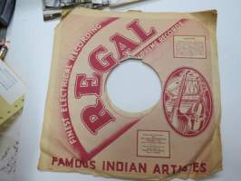 Regal RL. 1447 (Columbia) Copendranarayan - Instrumental flute -savikiekkoäänilevy -78 rpm record