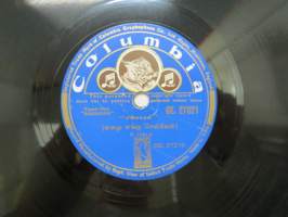 Columbia GE. 27021 - Tamil Film Samsaram Title music &amp; Jalara Dance / P. Leela -savikiekkoäänilevy -78 rpm record