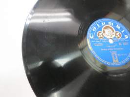 Columbia GE. 27021 - Tamil Film Samsaram Title music &amp; Jalara Dance / P. Leela -savikiekkoäänilevy -78 rpm record