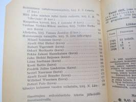 Kansanvalistusseuran Kalenteri 1925, sisältää mm. seur. artikkelit / kuvat / mainokset; Kalenteri, Toripäivät, Metrijärjestelmä, Tietoja postista, Tietoja