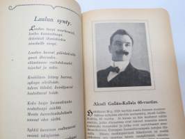 Kansanvalistusseuran Kalenteri 1925, sisältää mm. seur. artikkelit / kuvat / mainokset; Kalenteri, Toripäivät, Metrijärjestelmä, Tietoja postista, Tietoja