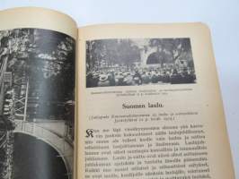 Kansanvalistusseuran Kalenteri 1925, sisältää mm. seur. artikkelit / kuvat / mainokset; Kalenteri, Toripäivät, Metrijärjestelmä, Tietoja postista, Tietoja