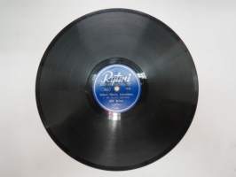 Rytmi 7006 Reino Helismaa - Nujulan talkoopolkka / Kekkerit Mäkelän kanatarhassa Rytmi-yhtye -savikiekkoäänilevy, 78 rpm 10&quot; record