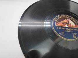 His Master´s Voice A.L. 949 Raf. Ramstedt - Oi sa sulo Helsinki 1 del / Oi sa sulo Helsinki 2 del - Comic in Finnish with Orch. -savikiekkoäänilevy 78 rpm 10&quot; record