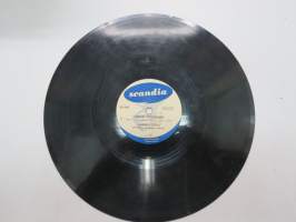 Scandia KS-242 Annikki Tähti - Tanssi sydämeni / On katseessa äidin... -savikiekkoäänilevy, 78 rpm 10&quot; record