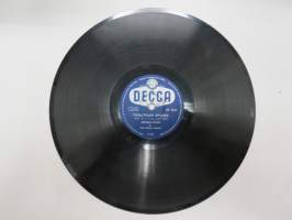 Decca SD 5327 Juha Eirto - Keskiyön tango / Metro-Tytöt - Toukokuun unelma -savikiekkoäänilevy, 78 rpm 10&quot; record