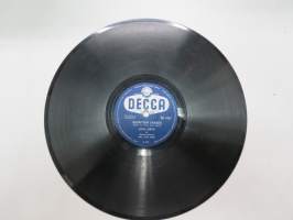 Decca SD 5327 Juha Eirto - Keskiyön tango / Metro-Tytöt - Toukokuun unelma -savikiekkoäänilevy, 78 rpm 10&quot; record