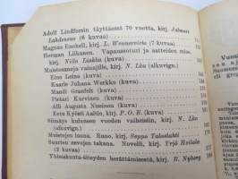 Kansanvalistusseuran Kalenteri 1927, sis. mm. seur. artikkelit / kuvat / mainokset; Singer, Paulig, Paischeff, Nokia, Suomen Väri- ja Vernissatehdas, Keramia-uuni,