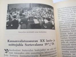 Kansanvalistusseuran Kalenteri 1927, sis. mm. seur. artikkelit / kuvat / mainokset; Singer, Paulig, Paischeff, Nokia, Suomen Väri- ja Vernissatehdas, Keramia-uuni,