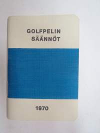 Golfpelin säännöt 1970 -golf rules