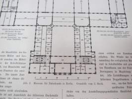 Das Museum für Naturkunde der Universität Berlin - Entworfen von A. Tiede, Mitgtheilt von F. Kleinwächter, Mit Abbildungen in Holzschnitt und 6 Kupfertafeln