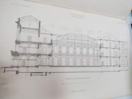 Das Museum für Naturkunde der Universität Berlin - Entworfen von A. Tiede, Mitgtheilt von F. Kleinwächter, Mit Abbildungen in Holzschnitt und 6 Kupfertafeln