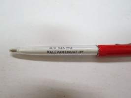 Kalevan Linjat Oy - M/S Sampsa - M/S Väinämöinen - Lappeenranta -mainoskynä -promotional ball point pen