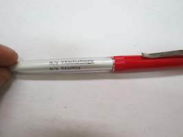 Kalevan Linjat Oy - M/S Sampsa - M/S Väinämöinen - Lappeenranta -mainoskynä -promotional ball point pen