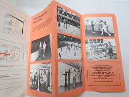 Töölön kisahalli - Helsinki -esite - / sports arena brochure