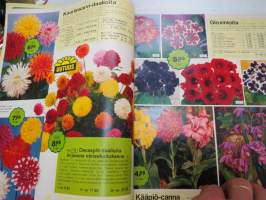 Oy L. Stassen Junior Ab kukkasipulit ym. 1974 voorjaar / früjahr / printemps / primavera / våren / kevät -tuoteluettelo -bulb catalog