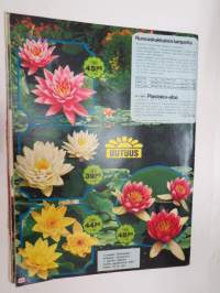 Oy L. Stassen Junior Ab kukkasipulit ym. 1974 voorjaar / früjahr / printemps / primavera / våren / kevät -tuoteluettelo -bulb catalog