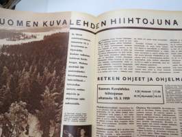 Suomen Kuvalehti 1959 nr 9, ilmestynyt 28.2.1959, sis. mm. seur. artikkelit / kuvat / mainokset; Kansikuva Harold Macmillan, Instrumentarium, Lääke Oy - Komplifer