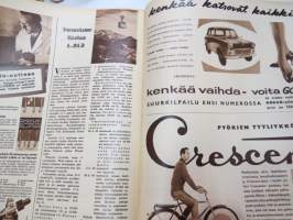 Suomen Kuvalehti 1959 nr 15, ilmestynyt 11.4.1959, sis. mm. seur. artikkelit / kuvat / mainokset; Kansikuva Teija Sopanen - Eva Kajas - Sirpa Särömaa?, SAS,
