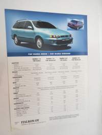 Fiat Mallisto -myyntiesite / brochure