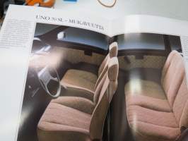 Fiat Uno -myyntiesite / brochure