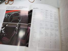 Fiat Uno -myyntiesite / brochure