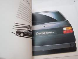 Fiat Croma -myyntiesite / brochure