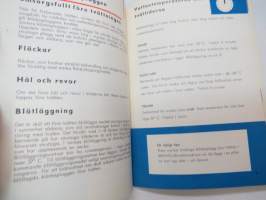 Mainio-tvätt snabbt och lätt - Mainio 60 tvättmaskinens bruksanvisning -käyttöohjekirja ruotsiksi / washing machine manual in swedish