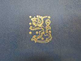 Onnittelukansio - kannessa Suomen vaakunaleijona -folder for ceremonies