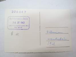 Betanian vanhuksia 1962 -valokuva, postikorttiviivoitus - Valokuvaamo Attila 28.2.1962 / photograph