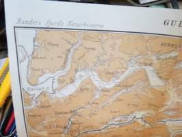 Randers (Norja - Norge - Norway) - 4 kpl karttoja / maps