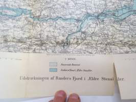 Randers (Norja - Norge - Norway) - 4 kpl karttoja / maps