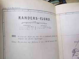 Randers (Norja - Norge - Norway) - 4 kpl karttoja / maps