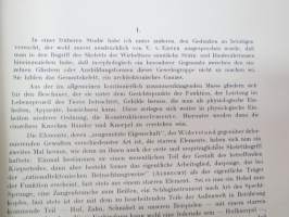 Bänderkinematik - Versuch eine Theorie der Bandverbände - Text + Atlas - Abhandlungen der Heidelberger Akademie der Wissenschaften, 1918 -scientific publication