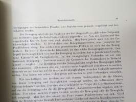 Bänderkinematik - Versuch eine Theorie der Bandverbände - Text + Atlas - Abhandlungen der Heidelberger Akademie der Wissenschaften, 1918 -scientific publication