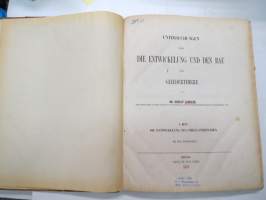 Untersuchungen über Die Entwickelung und den Bau der Gliederthiere von Dr. Gustav Zaddach - Erste Heft. Die Entwickelung des Phryganiden-Eies - Mit Fünf