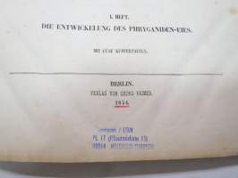 Untersuchungen über Die Entwickelung und den Bau der Gliederthiere von Dr. Gustav Zaddach - Erste Heft. Die Entwickelung des Phryganiden-Eies - Mit Fünf