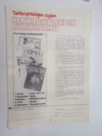 Vapaaratas 1985 nr 1 - Tunturiyhtiöiden henkilöstölehti - personnel magazine