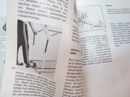 Tunturi juoksumatto -myyntiesite / brochure